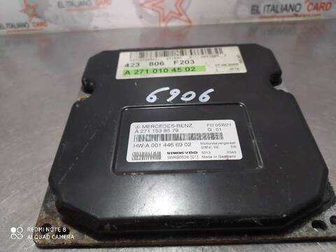 Centralita Motor ECU Mercedes Clase C 160 200 COMPRESSOR 209.442) 163CV 120KW