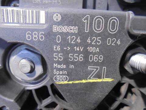 Foto 4ª: Alternador Opel Astra EDITION 90CV 66KW [Z14XEP] (2006)