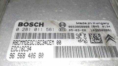 Foto 3ª: Centralita Motor ECU Citroen C5 LX E) BERLINA 109CV 80KW [9HZ] (2005)