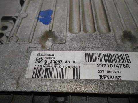 Foto 2ª: Centralita Motor ECU Renault Fluence 1.5 DCI DIESEL FAP 110CV 81KW [K9K J8] (2011)
