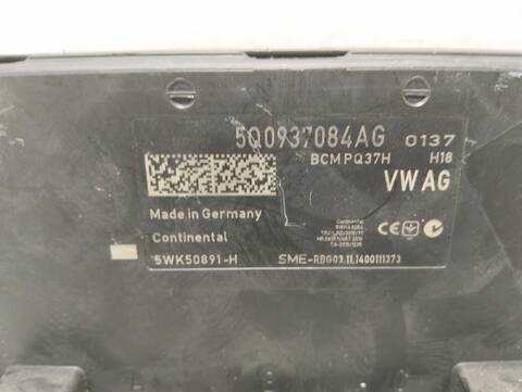 Foto 2ª: Modulo Confort BCM Volkswagen Golf ADVANCE BLUEMOTION TECH. 105CV (2012)