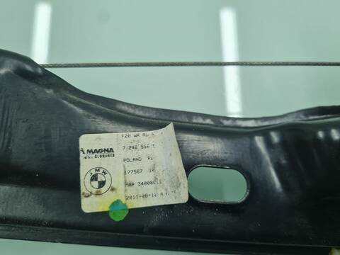 Foto 2ª: Elevalunas Manual Trasero Derecho Bmw Serie 1 114 118D 143CV 105KW [N47D20C] (2012)