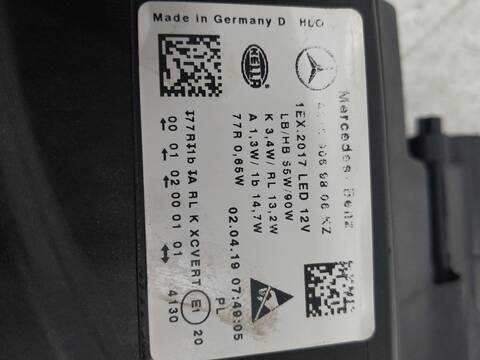 Foto 3ª: Faro Derecho Mercedes Clase E 63 4.0 GASOLINA AMG S 612CV 450KW W213) [M177.980] (2019)