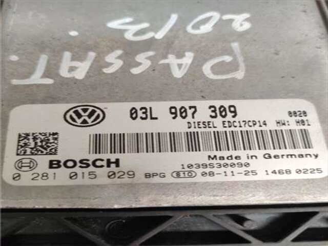 Foto 2ª: Centralita Motor ECU Volkswagen Passat 2.0 BÁSICO [2.0 LTR. - 103 KW TDI] [CBAB]