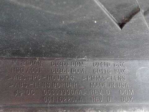 Piloto Trasero Derecho Dodge Avenger 2.0 16V CRD CAT 140CV