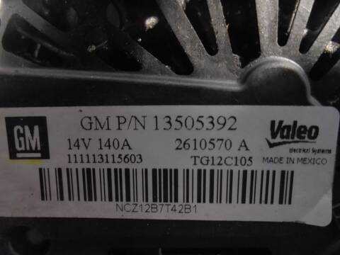 Foto 2ª: Alternador Opel Corsa 1.3 16V CDTI 95CV 70KW [A13DTE] (2012)