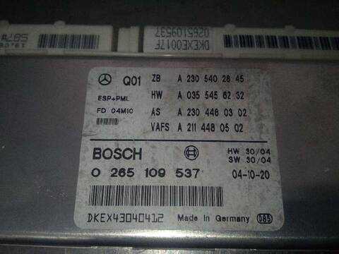 Centralita Abs Mercedes Clase C 160 350 219.356) 272CV 200KW