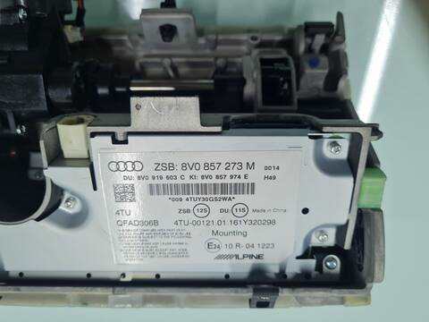 Foto 2ª: Pantalla Multifuncion Audi A3 DESIGN EDITION 110CV 81KW [CXX] (2016)
