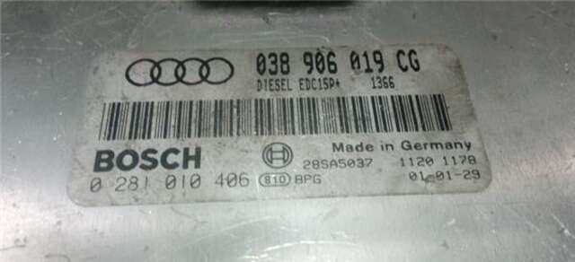 Centralita Motor ECU Audi A4 1.9 TDI (96 KW) [1.9 LTR. - 96 KW TDI]