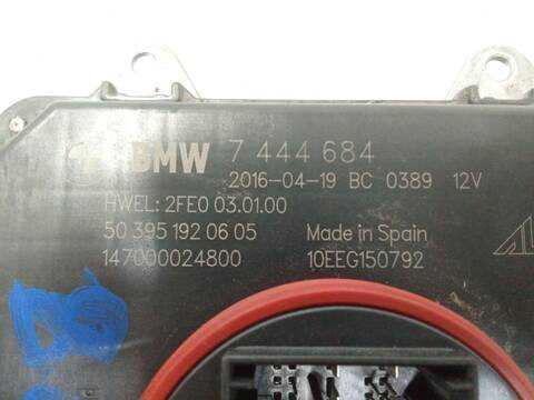 Foto 4ª: Centralita Faros Xenon Bmw Serie 3 318 2.0 D 150CV 110KW F30 F80) [B47 D20 A] (2016)