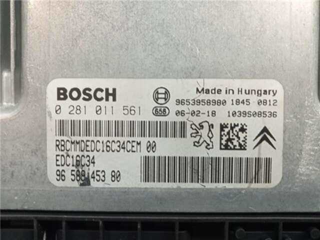 Foto 2ª: Centralita Motor ECU Citroen C5 1.6 PREMIER (E) [1.6 LTR. - 80 KW 16V HDI FAP] [9HZ / DV6TED4]