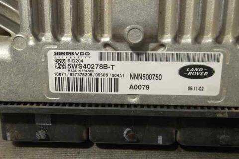 Foto 4ª: Centralita Motor ECU Land Rover Range 2.7 TD V6 CAT 190CV 140KW [276DT] (2005)