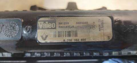 Foto 2ª: Radiador Motor Renault Scenic 2.0 16V PRIVILEGE 139CV 102KW RX4 JA0) [F4R740] (2002)