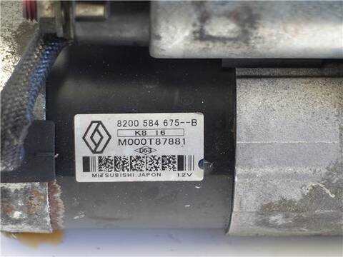 Foto 3ª: Motor de Arranque Renault Scenic 1.5 DYNAMIQUE 106CV 78KW [K9K G8] (2009)