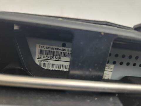 Foto 4ª: Pantalla Multifuncion Mercedes Clase C 160 C 220 CDI 204.008) BERLINA 170CV 125KW [651911] (2010)
