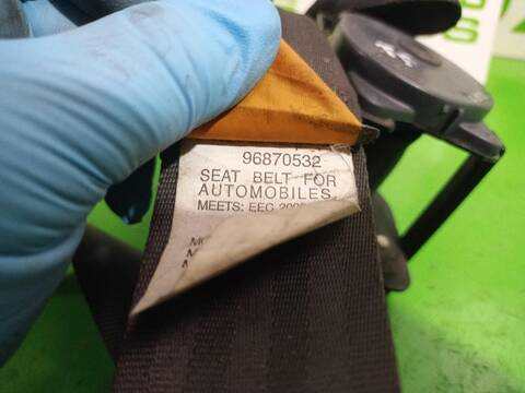 Foto 3ª: Cinturón Trasero Derecho Chevrolet Aveo LS 101CV [F14D4] (2006)