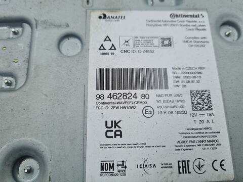 Foto 2ª: Sistema Audio Radio CD Citroen C3 FEEL 102CV 75KW [YH01] (2022)
