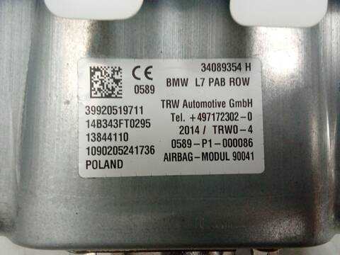 Foto 4ª: Airbag Delantero Derecho Bmw Serie 3 315 320D BERLINA 184CV 135KW [N47D20C] (2014)