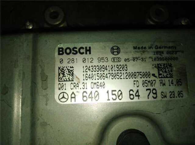Centralita Motor ECU Mercedes Clase A 140 2.0 A 180 CDI (169.007) [2.0 LTR. - 80 KW CDI CAT]