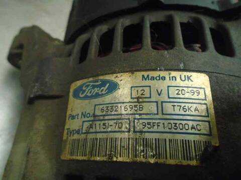 Foto 4ª: Alternador Ford Escort BERLINA 73CV 54KW [RFS] (1999)