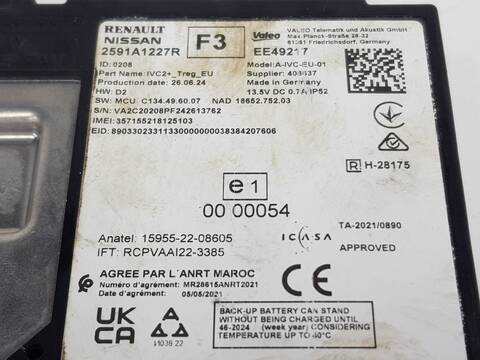 Foto 3ª: Centralita Motor ECU Renault Austral TECHNO ESPRIT ALPINE