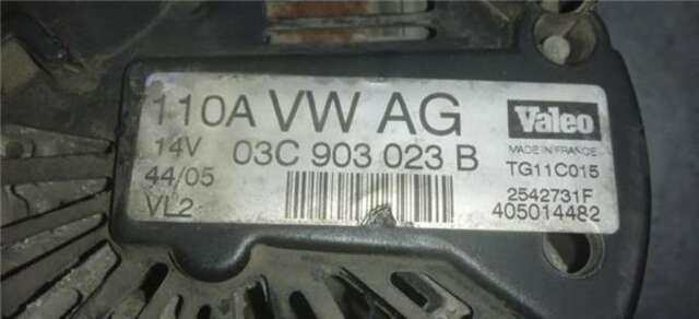 Foto 1ª: Alternador Volkswagen Golf 1.6 FSI [BLF]