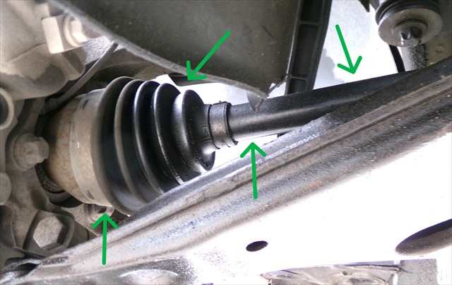 Transmision Delantera Derecha Opel Astra 1.6 G MODELO H, 2003-2010