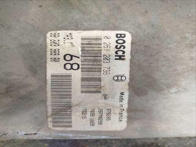 Centralita Motor ECU Citroen Saxo VERSION INDEFINIDA