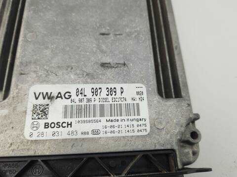 Foto 2ª: Centralita Motor ECU Volkswagen Touran SPORT BMT 150CV 110KW [DFGA] (2016)