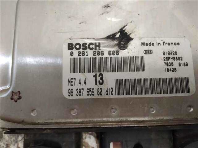 Foto 3ª: Centralita Motor ECU Citroen Xsara 1.6I 16V VTR [1.6 LTR. - 80 KW 16V CAT (NFU - TU5JP4)] [NFU (TU5JP4)]