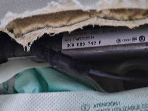 Foto 2ª: Airbag Cortina Delantero Derecho Volkswagen Passat 2.0 TDI 140CV 103KW [CFFB] (2011)
