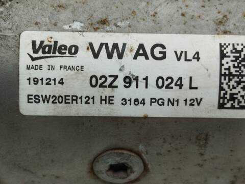 Foto 2ª: Motor de Arranque Volkswagen Golf 1.6 TDI DPF 105CV 77KW [CLH] (2015)