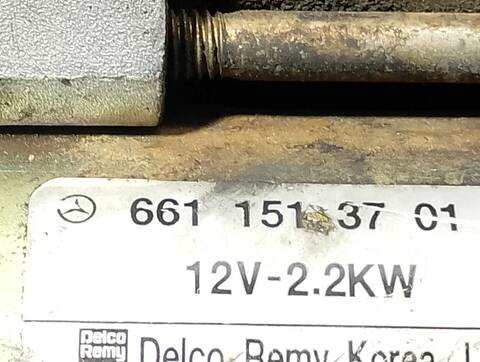 Foto 4ª: Motor de Arranque Ssangyong Kyron 200 XDI SPORT 141CV 104KW [D20DT] (2006)