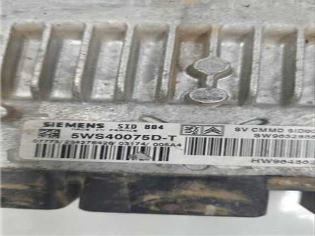 Foto 2ª: Centralita Motor ECU Citroen C3 1.6 HDI 92 XTR [1 6 LTR. - 66 KW 16V HDI] 90CV