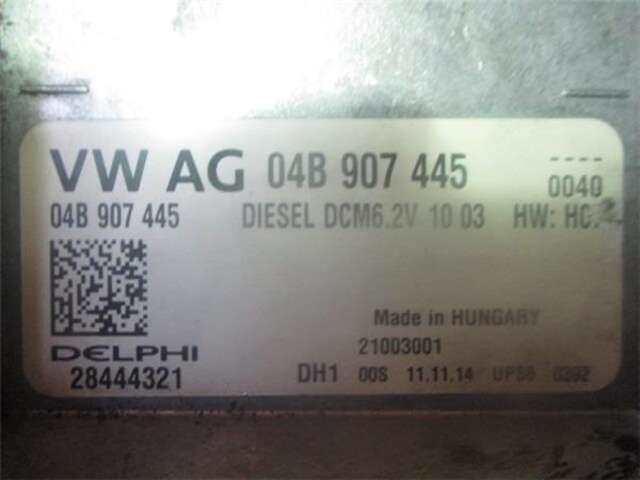 Foto 2ª: Centralita Motor ECU Volkswagen Polo 1.4 ADVANCE BMT [1.4 LTR. - 66 KW TDI]