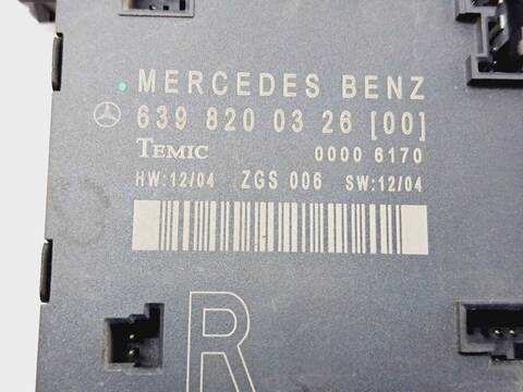 Foto 2ª: Centralita Motor ECU Mercedes Vito 111 CDI COMPACTO 639.601) 109CV 80KW CAJA CERRADA [646982] (2005)