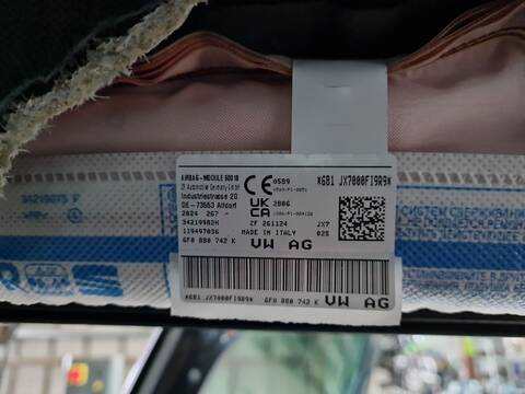 Airbag Cortina Delantero Derecho Seat Ibiza 1.0 TSI 116CV 85KW