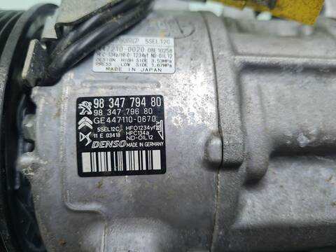 Foto 3ª: Compresor Aire Acondicionado Opel Grandland DESIGN LINE 131CV 96KW (2022)