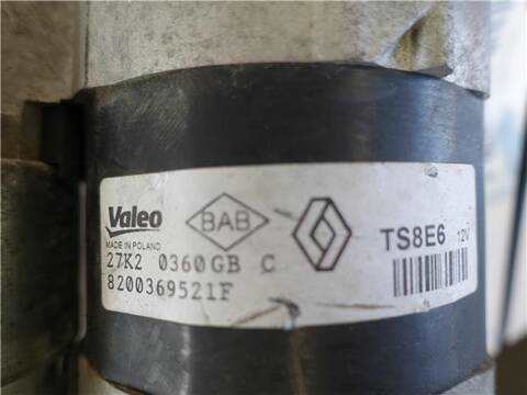 Foto 3ª: Motor de Arranque Renault Clio 1.2 16V 75CV 55KW [D4F 740] (2013)