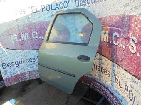 Foto 3ª: Puerta Trasera Izquierda Dacia Logan AMBIANCE 75CV 55KW [K7J A7] (2007)