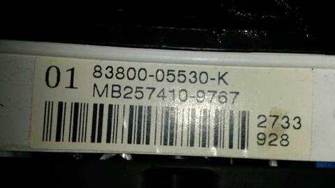 Foto 2ª: Cuadro de Instrumentos Toyota Avensis 1.8 16V CAT BERLINA 129CV 95KW [1ZZFE] (2003)