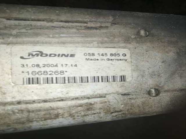 Foto 4ª: Intercooler Volkswagen Passat BERLINA 90CV 66KW