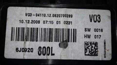 Foto 2ª: Cuadro de Instrumentos Seat Ibiza SPORT 105CV 77KW [BLS] (2009)