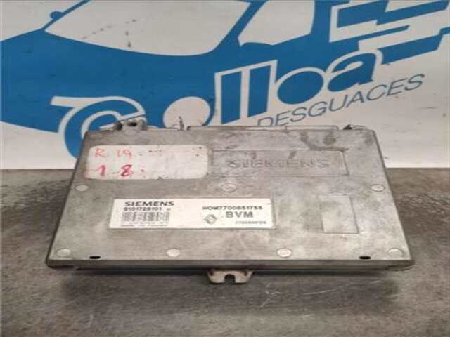 Centralita Motor ECU Renault 19 1.8 (B/C538)