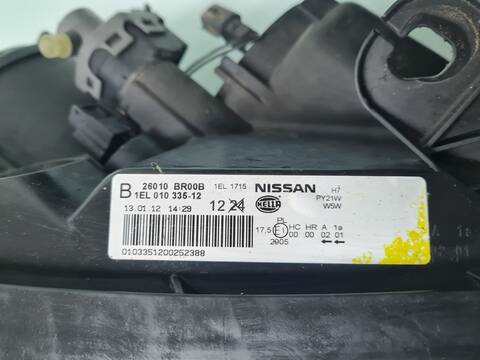 Foto 2ª: Faro Derecho Nissan Qashqai ACENTA 131CV 96KW [R9M] (2012)