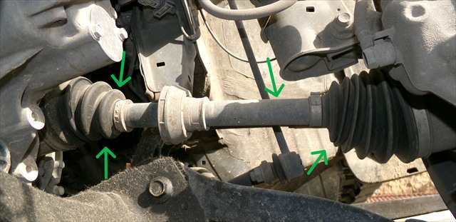 Transmision Delantera Izquierda Honda Crv 2.2 CTDI 2006-2009