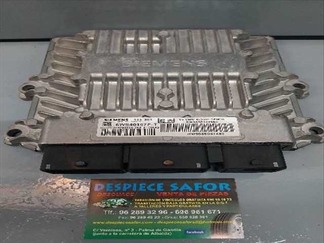 Centralita Motor ECU Peugeot 407 2.0 D