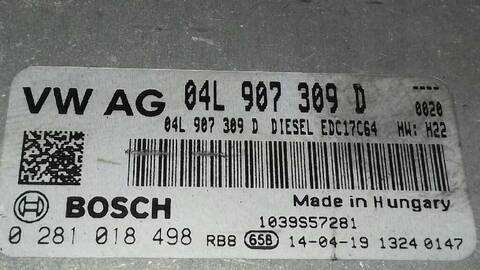 Foto 3ª: Centralita Motor ECU Seat Leon FR 150CV 110KW [CRBC] (2014)