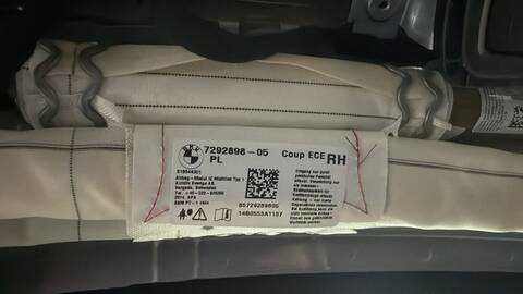 Foto 2ª: Airbag Cortina Delantero Derecho Bmw Serie 4 418 420D M SPORT COUPE 190CV 140KW [N47D20C] (2014)