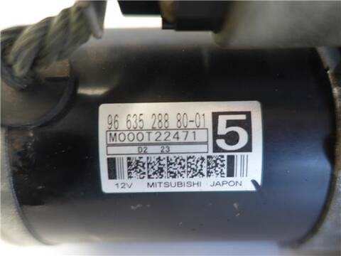 Foto 3ª: Motor de Arranque Citroen C4 1.6 BUSINESS PICASSO 111CV 82KW [9H05] (2012)